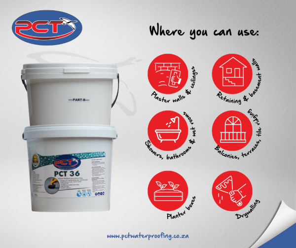PCT 36 Cementitious Acrylic Waterproof